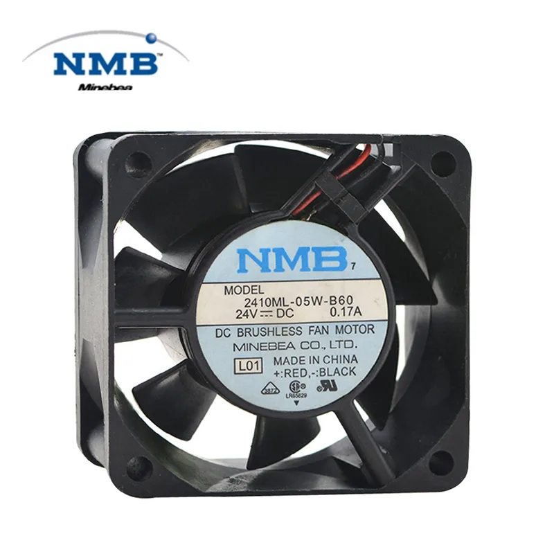 Fans Fans 2410ML-05W-B60 24V 60x60x25mm Ball Bearing Case Fan — product photo