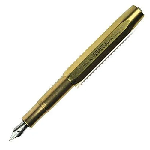 Kaweco Pens Kaweco Sport Fountain Pen Brass EF — product photo