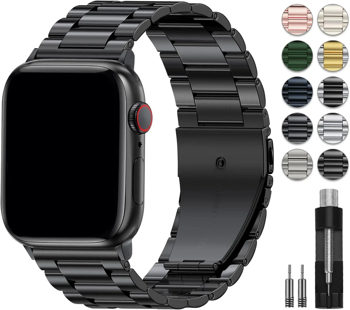 ETEIZU ETEIZU Metal Watch Band 38-49mm Stainless Steel Accessory — product photo