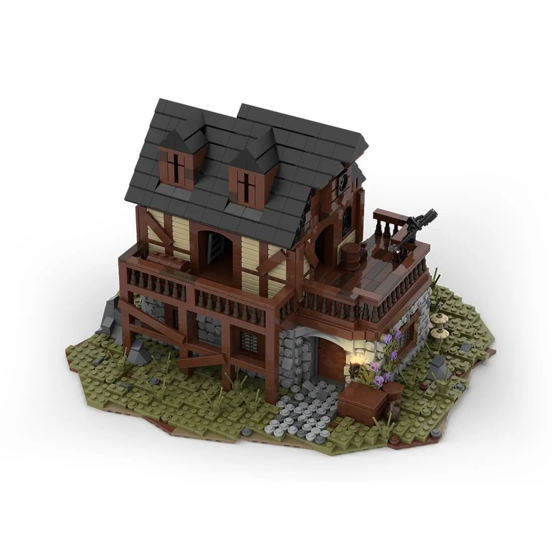 ZITIANYOUBUILD ZITIANYOUBUILD MOC-49665 Medieval House 2963PCS — product photo
