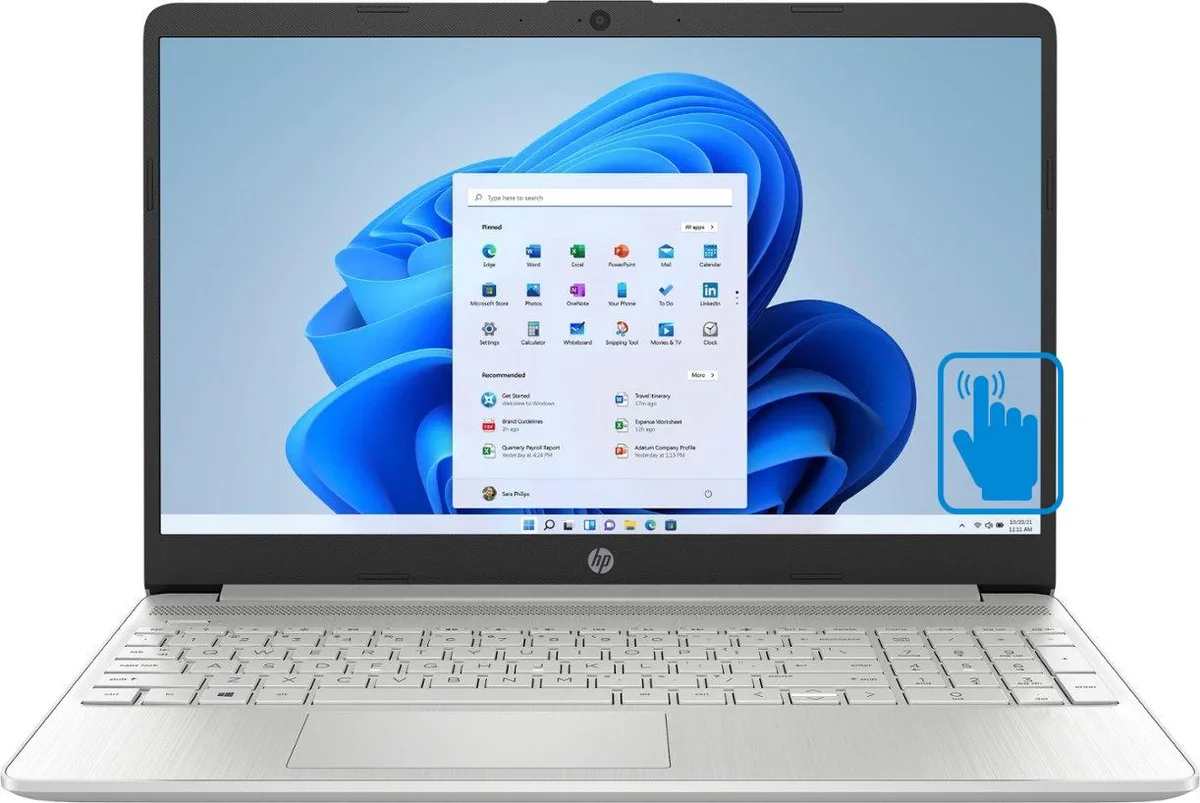 HP HP 15-DY50 laptop i7-1255U 32GB 1TB SSD 15.6" touchscreen — product photo