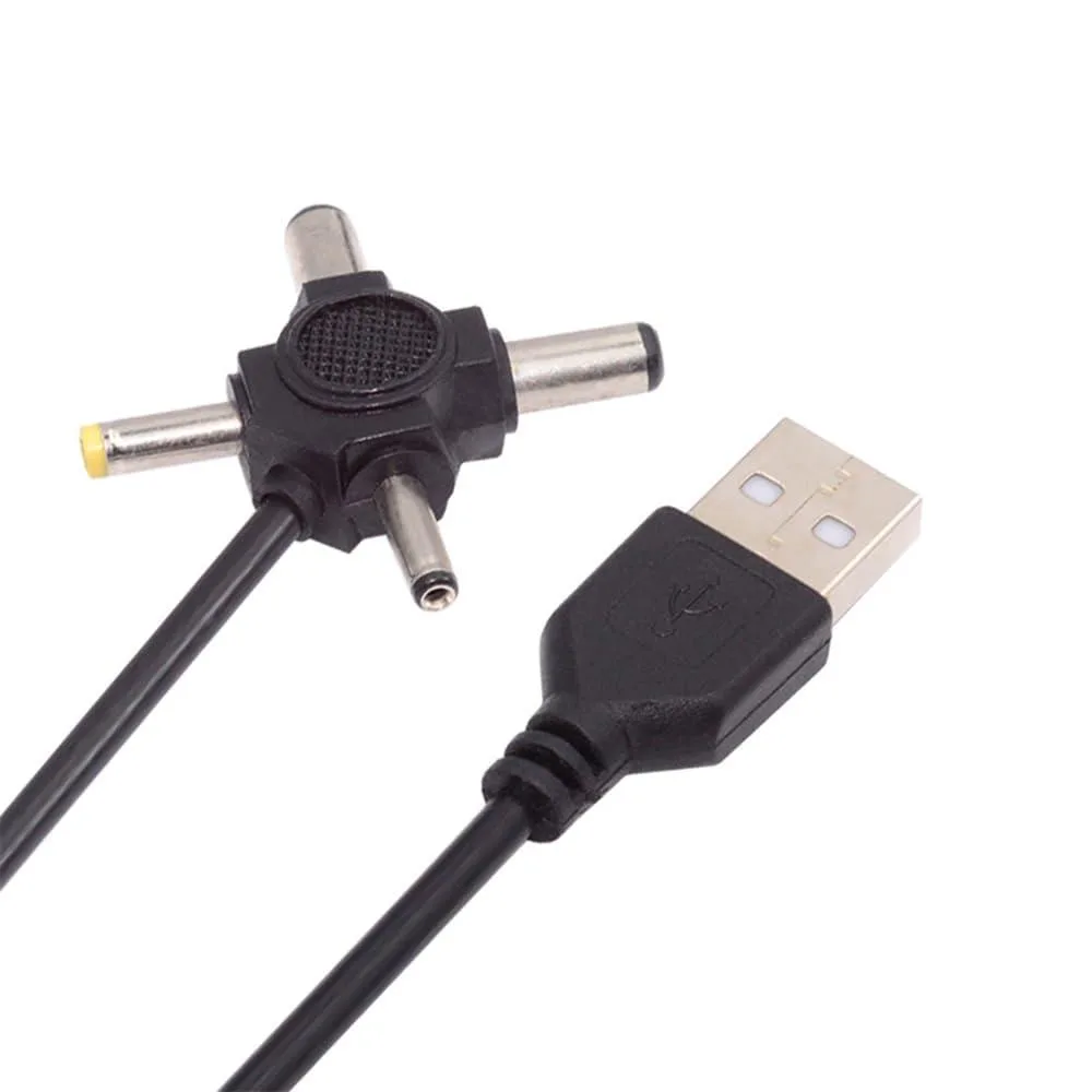 Fervit Fervit USB 2.0 Type-A to 4-in-1 DC 5V Barrel Cable 150cm — product photo