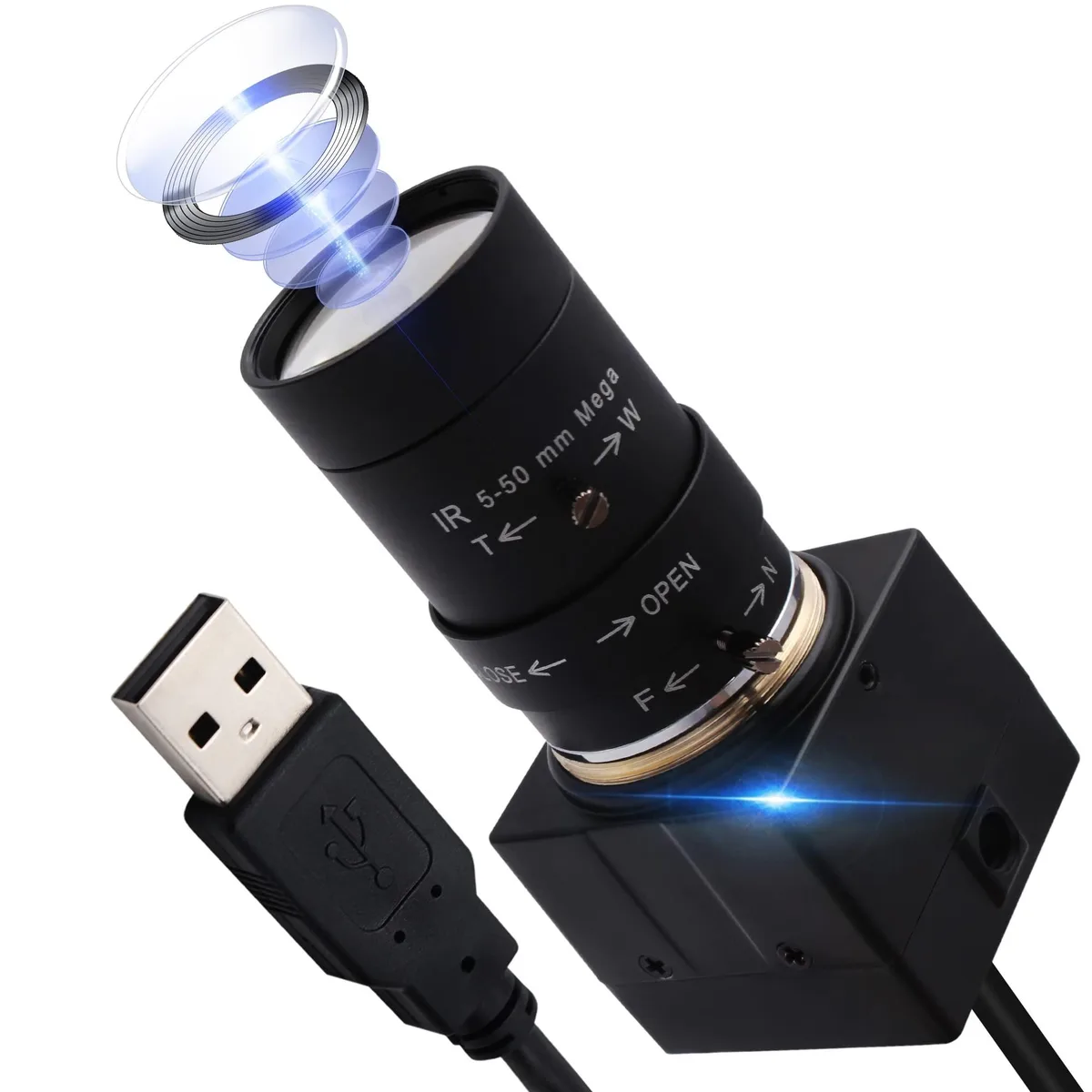 ARCTIC ARCTIC 4K USB Camera 10X Optical Zoom IMX415 2 in 1 accessory — product photo