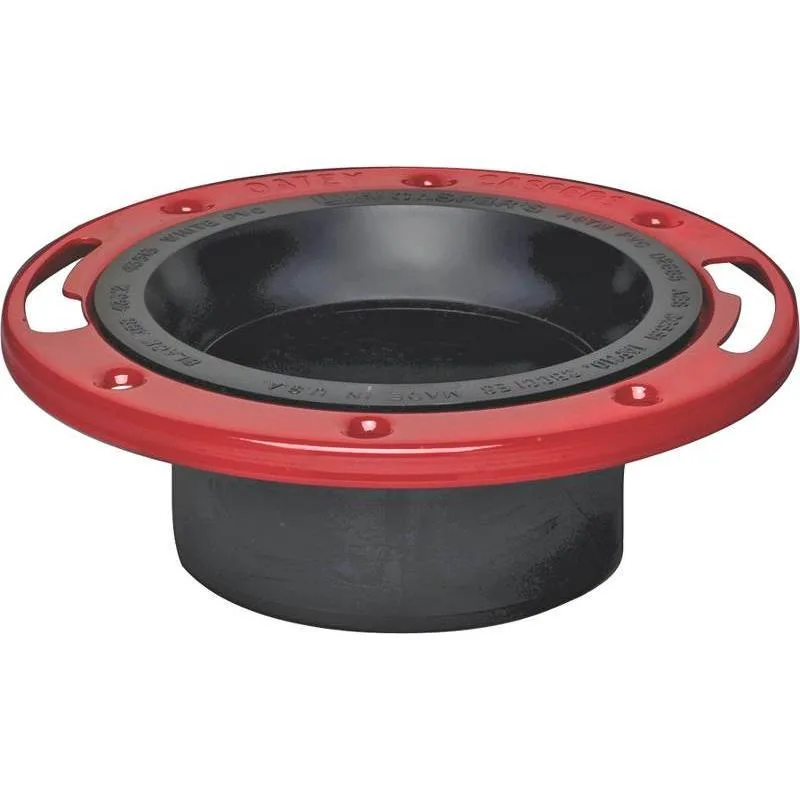 OATEY OATEY 43515 Toilet Flange Floor with Mounting Ring and Test Cap — product photo