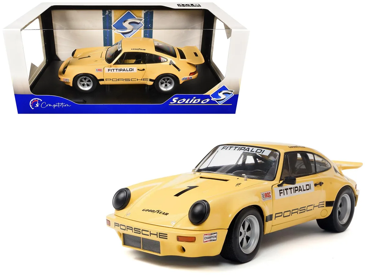 Solido Solido Porsche 911 IROC #1 1974 Competition Series 1/18 Diecast — product photo