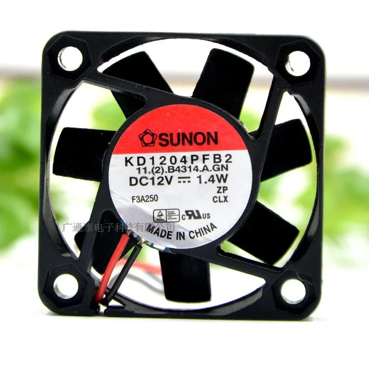 Fans Fans KD1204PFB2 40mm 12V 6.5 CFM 6600 RPM case fan — product photo