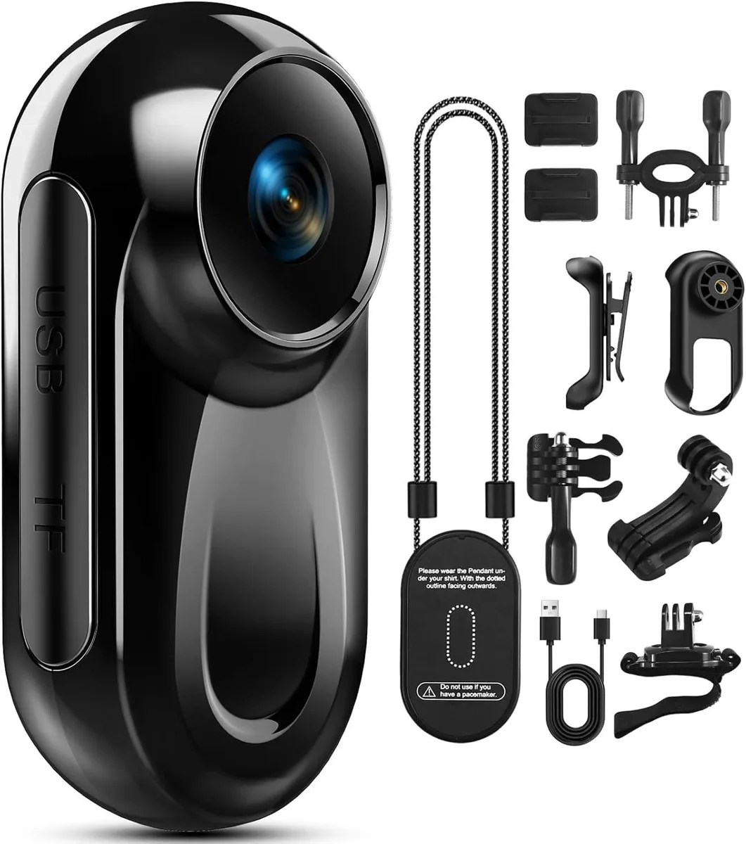  zakotu MD10 Mini Body Camera 1080P 512G Black — product photo