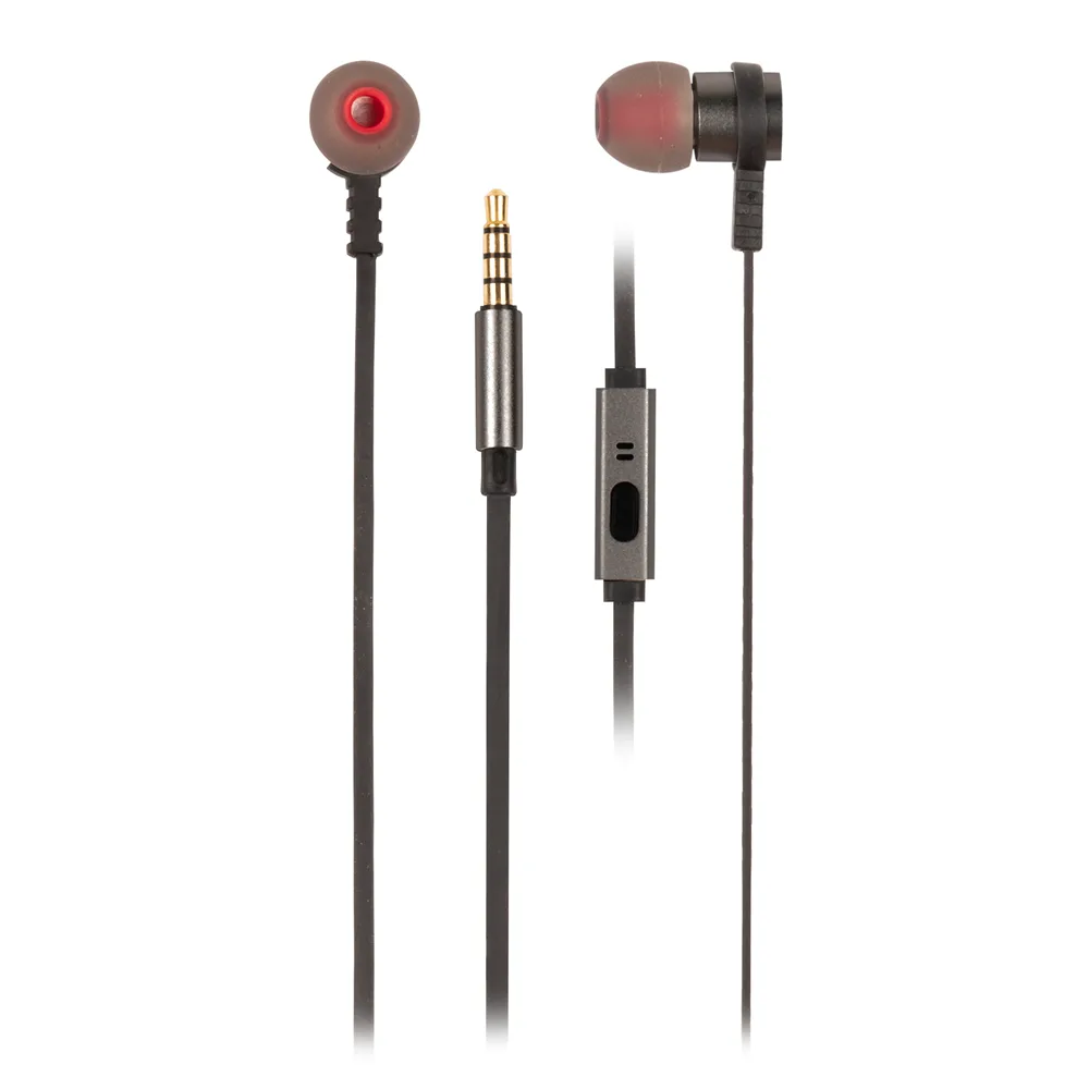 NGS NGS Cross Rally Graphite Wired Stereo Earphones — product photo