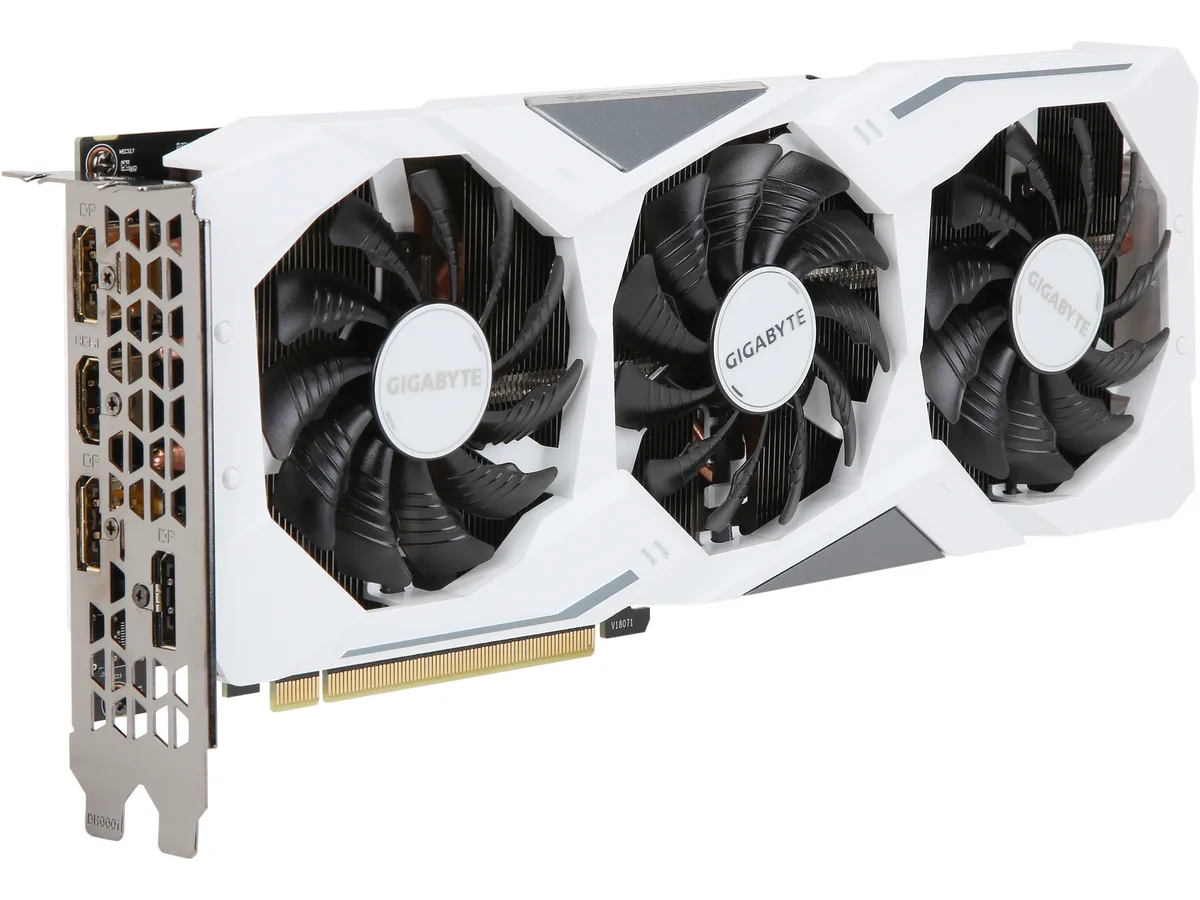 GIGABYTE GIGABYTE GV-N206SGAMINGOCWH8G GeForce RTX 2060 SUPER graphics card — product photo