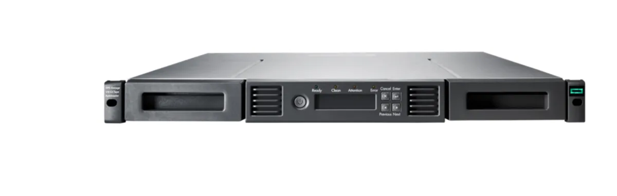 HPE HPE P84148-B25 server accessory LTO-9 45TB 8 slots 12Gb SAS — product photo
