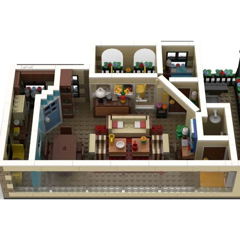 ZITIANYOUBUILD ZITIANYOUBUILD MOC-98776 The Jeffersons 919 Parts+ educational building set — product photo