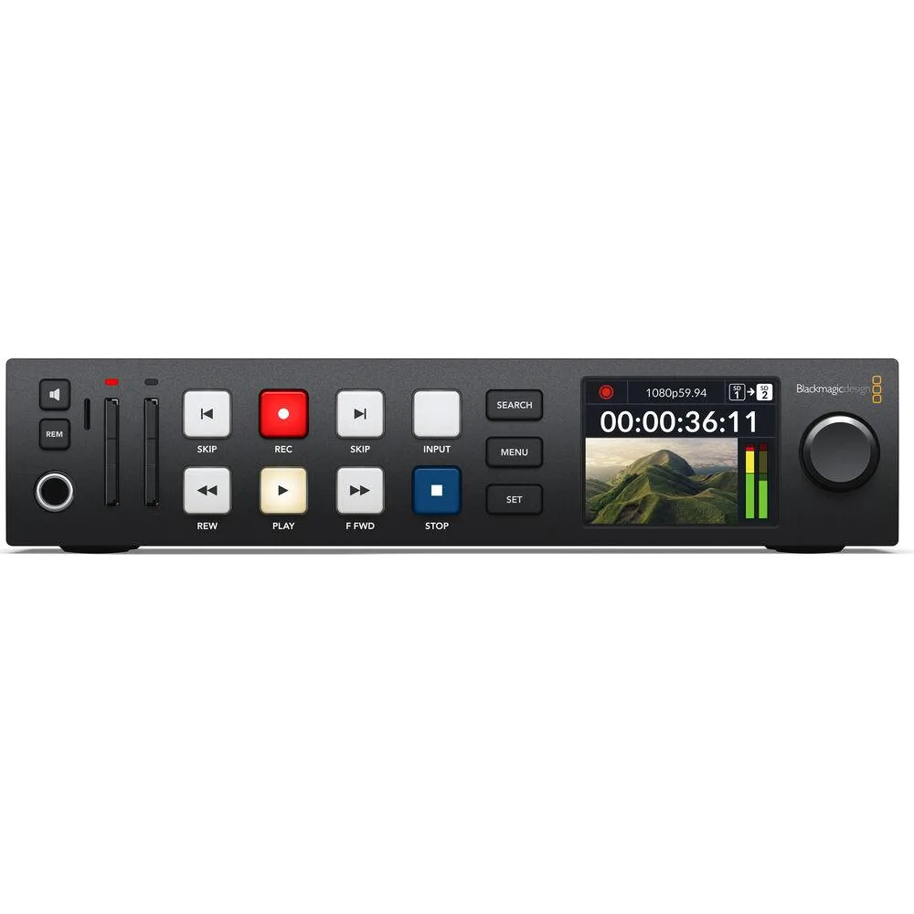 Blackmagic Design Pty. Ltd. Blackmagic Design Pty. Ltd. HyperDeck Studio HD Plus professional camcorder — product photo