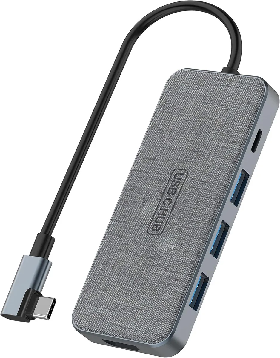 PISKEKAT PISKEKAT 7-in-1 USB-C Hub 4K HDMI 100W PD 3 USB 3.0 SD TF — product photo