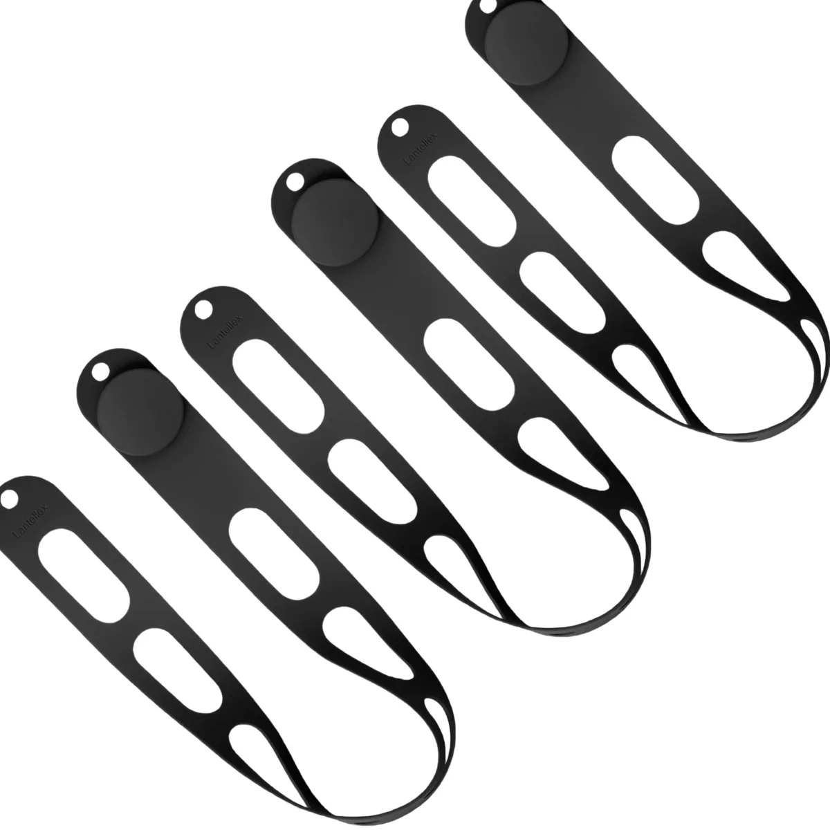  Lantellex L001-A 21in Silicone Latch Strap 3-Pack food storage — product photo