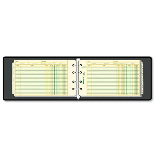 Rediform Rediform 63453 Four-Ring Ledger Binder Kit 8.5 x 5.5 100 Sheets — product photo