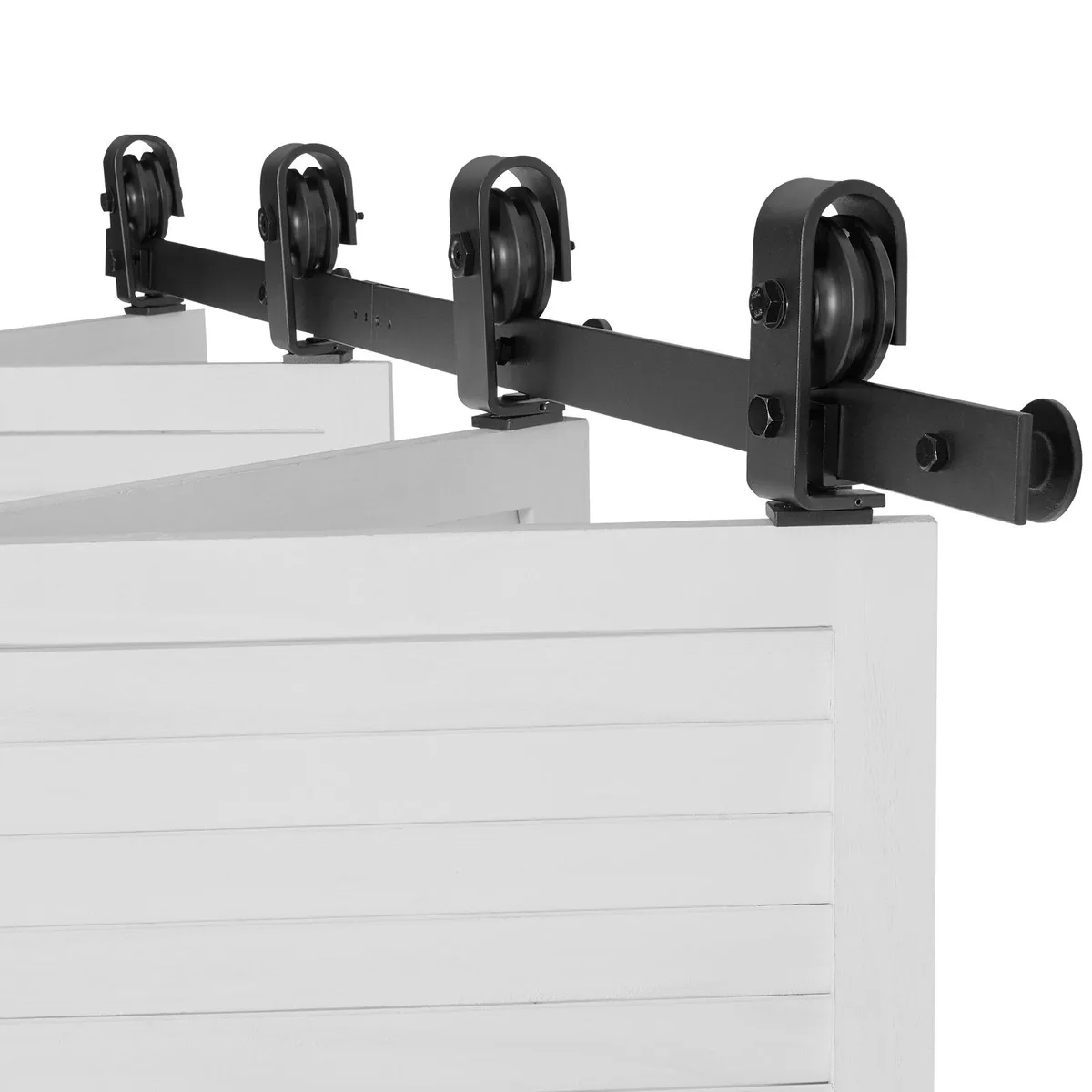 VEVOR VEVOR Bifold Barn Door Hardware Track Kit 52 in 4 Doors — product photo