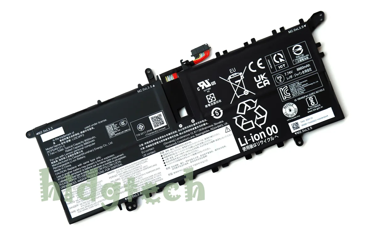 Beisite Beisite L23B4PF2 L23C4PF2 L23D4PF2 L23L4PF2 L23M4PF2 70Wh laptop battery — product photo