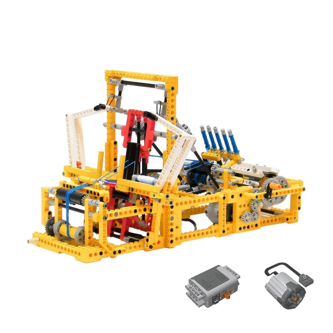 ZITIANYOUBUILD ZITIANYOUBUILD MOC-2416 Mechanical Loom Dynamic Version 913 Parts — product photo
