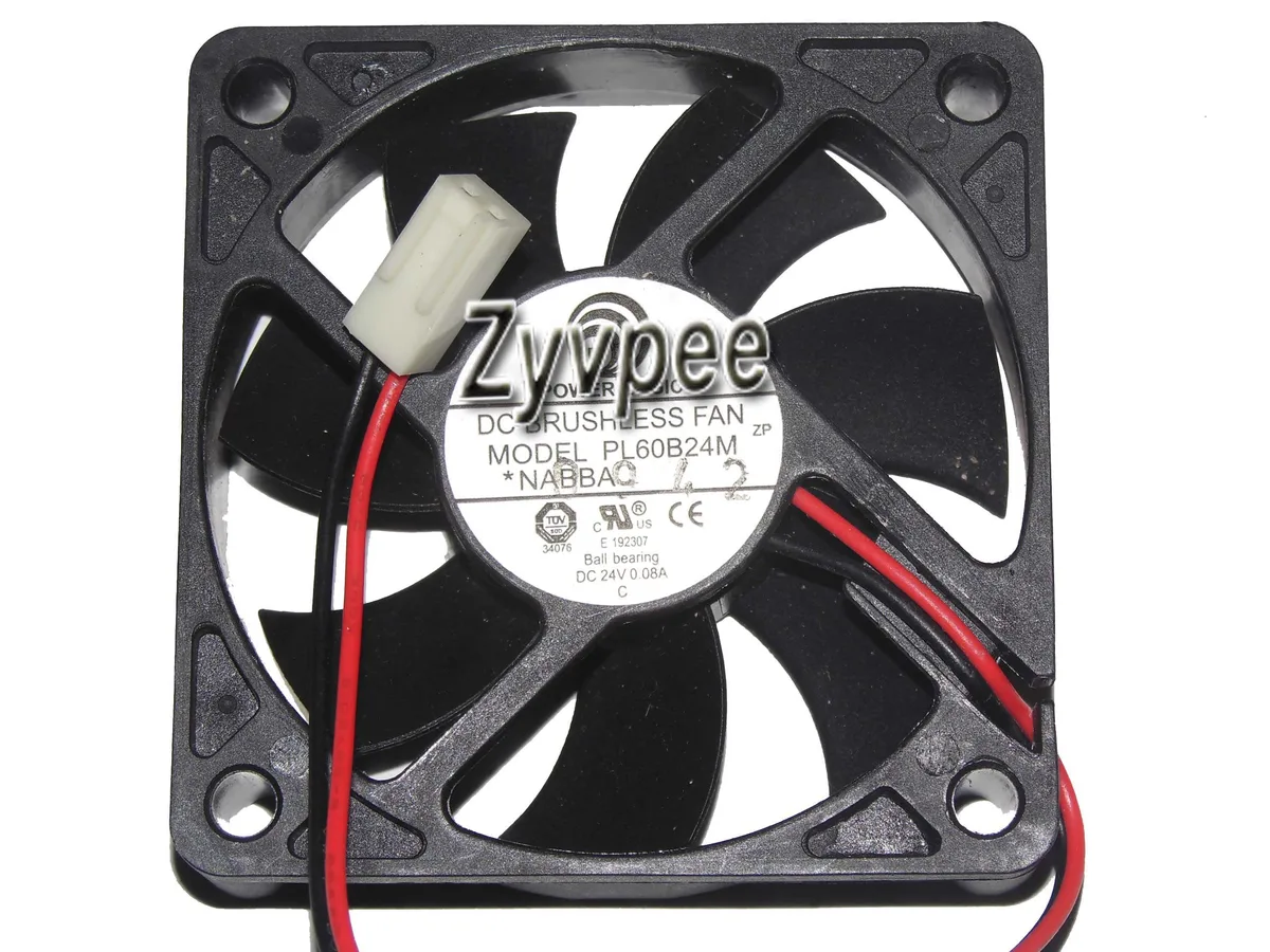 SunnyStar Co., Ltd SunnyStar Co., Ltd PL60B24M 24V .08A 6015 60x60x15mm case fan — product photo