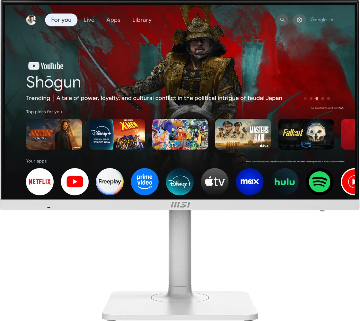 MSI MSI Modern MD272UPSW 27" 4K 60Hz IPS USB-C 65W monitor — product photo