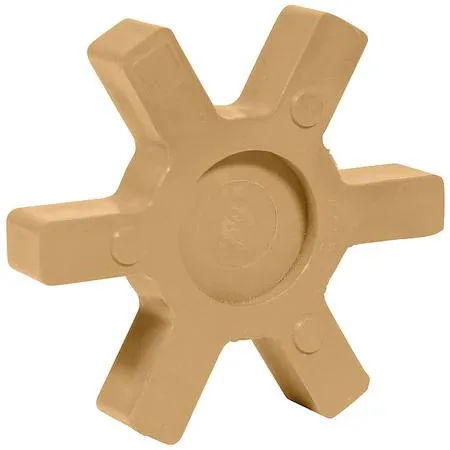 Cream coloured Hytrel spider insert for L090 L095 couplings