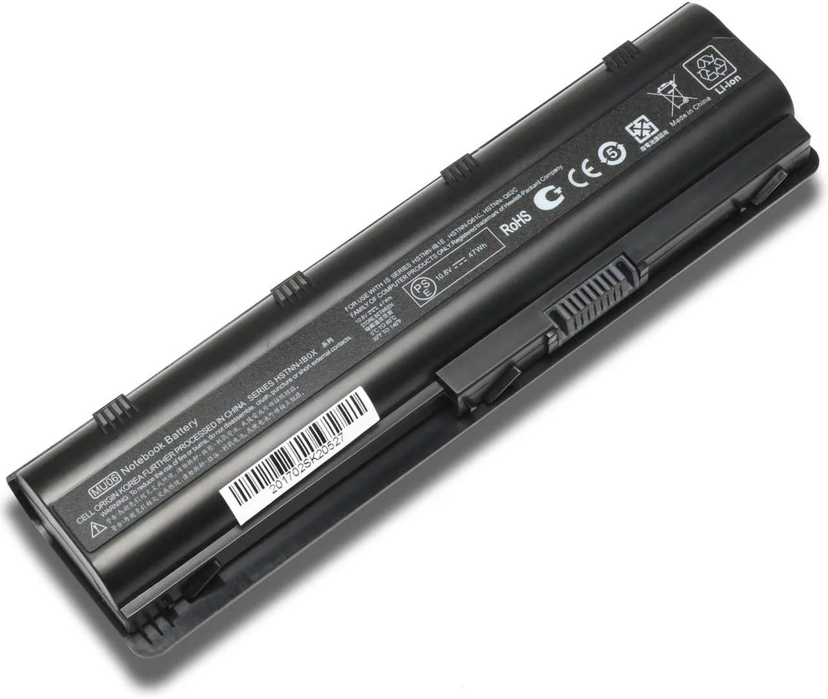 PISKEKAT PISKEKAT MU06 MU09 10.8V 47WH 6-cell laptop battery — product photo