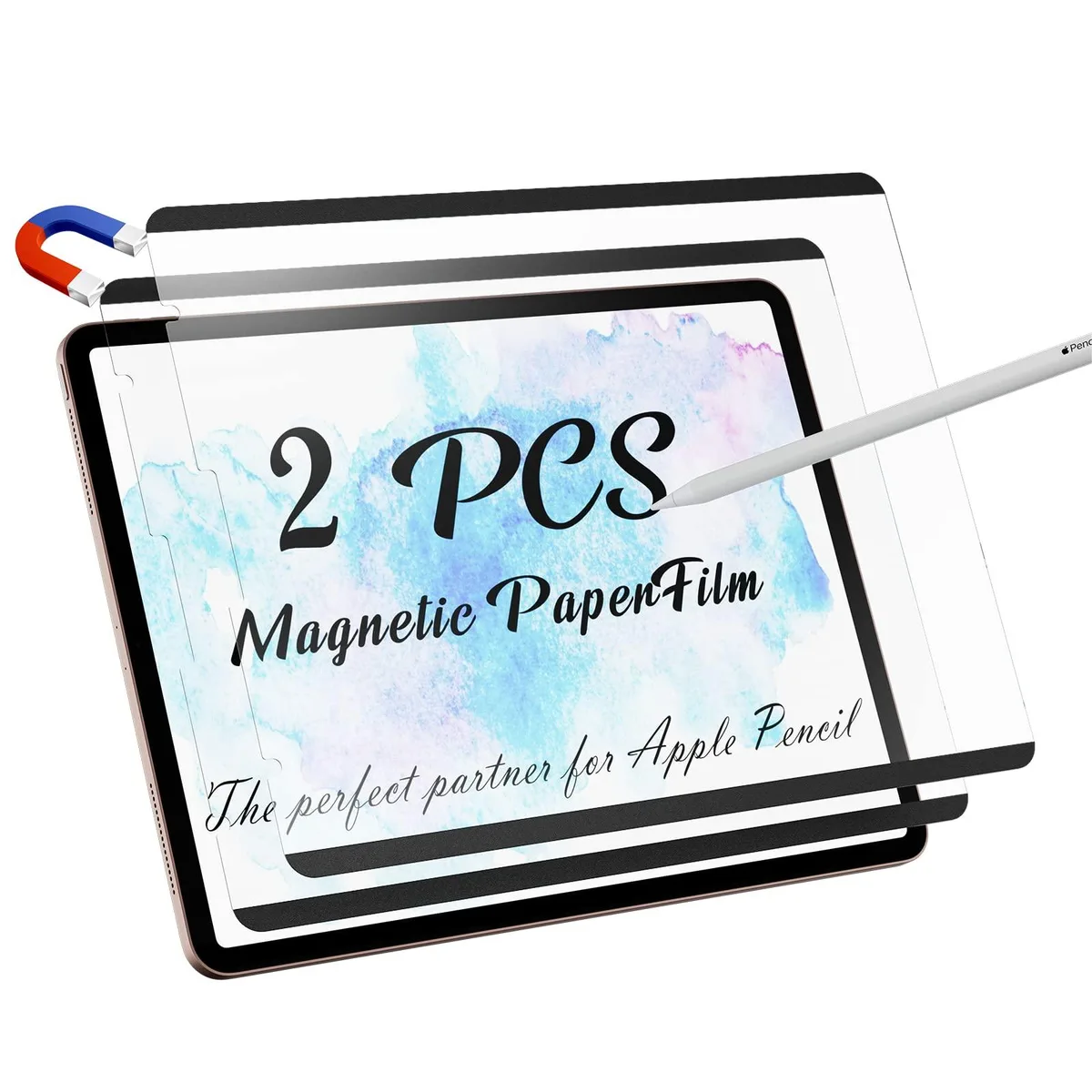  Peslv 2-Pack Magnetic Paperfilm for iPad 10.2/10.5in — product photo
