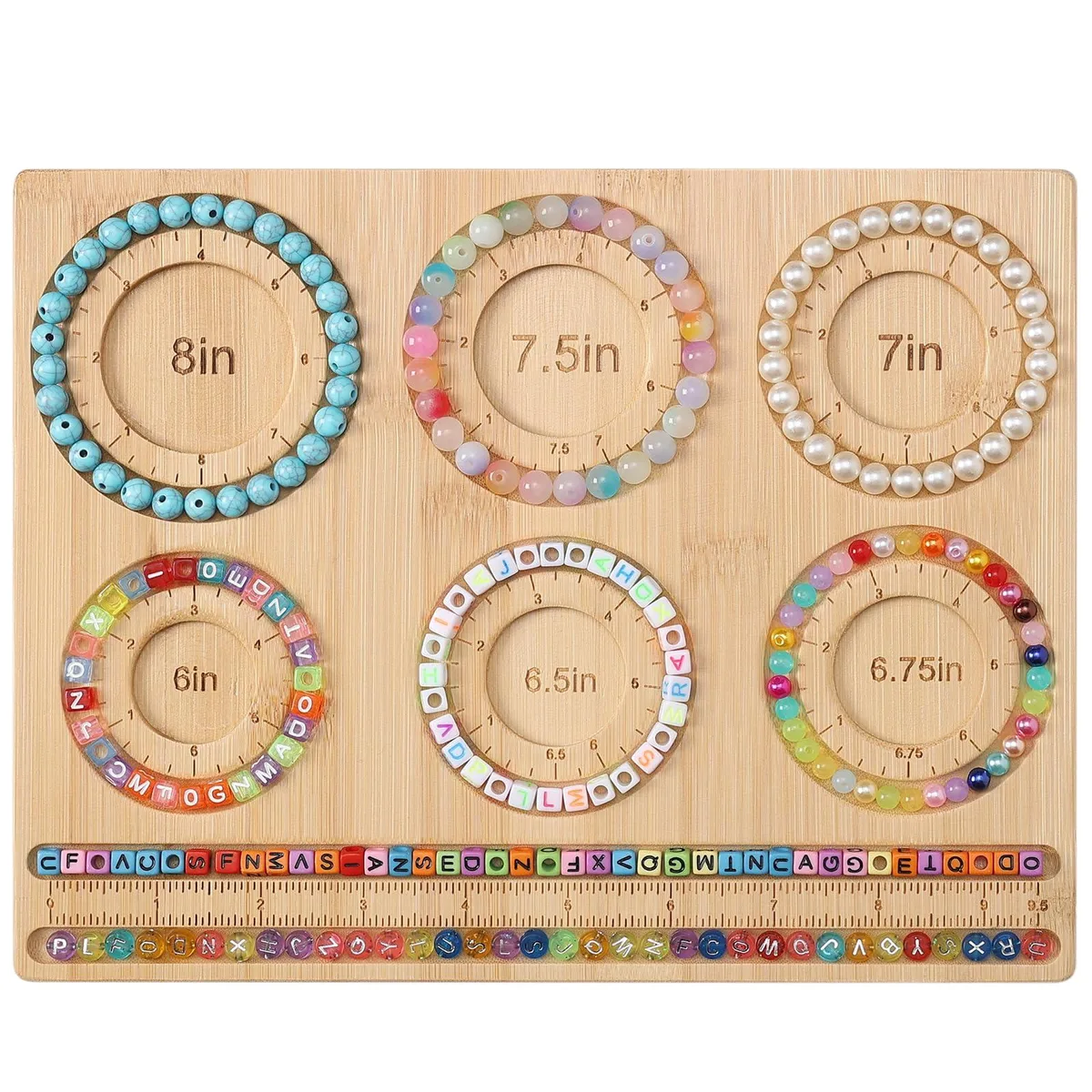  Petoysoso PS-6H Bamboo Bead Board 10.44 x 7.88 in — product photo