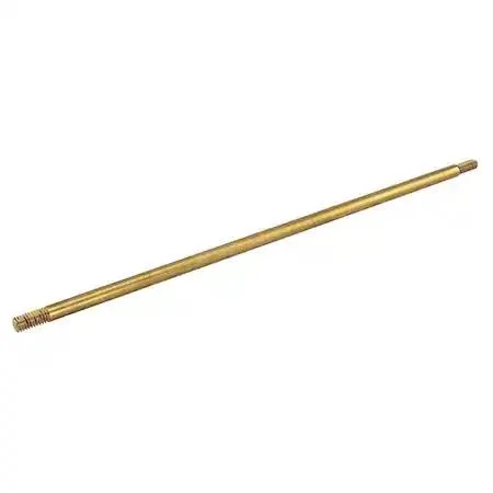 Brass float rod twelve inches long with threaded ends