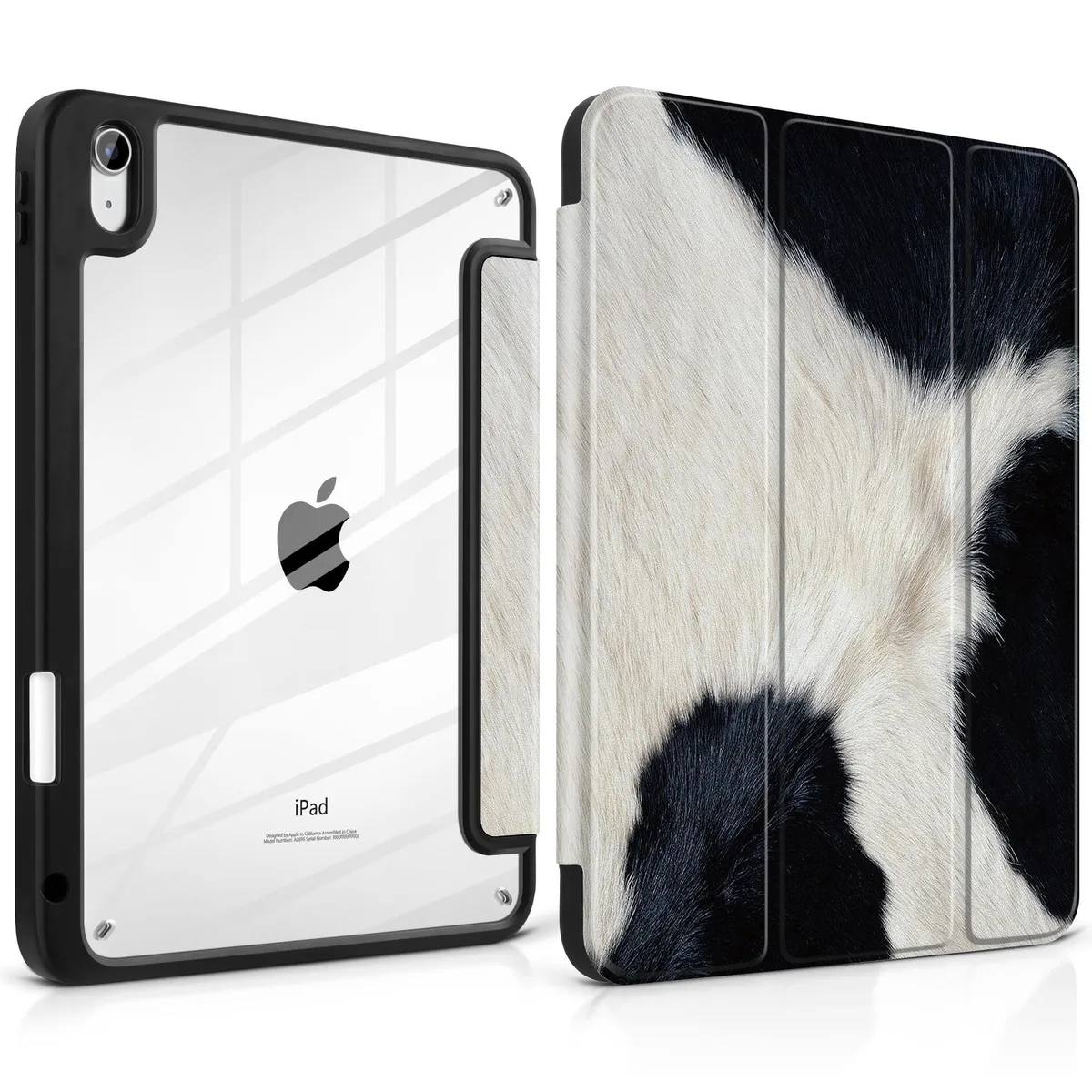 V2 Technologies V2 Technologies iPad 11th &amp; 10th Gen Case Cow Print 2 in 1 accessory — product photo
