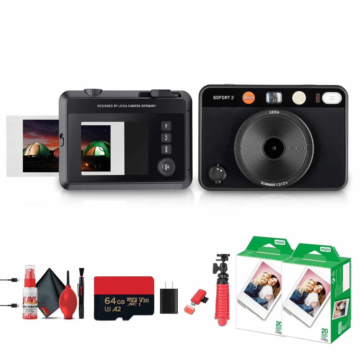 Leica Leica SOFORT 2 100 Years Limited Edition Camera Kit — product photo