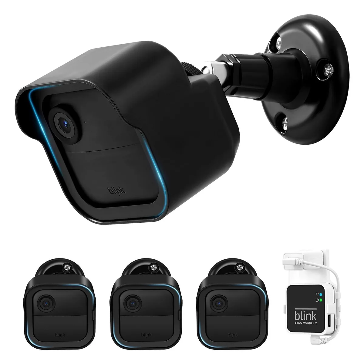  LOREX Blink Outdoor Camera Mount BLINKZJ5235 3 Pack 360° Adjustable Bracket with Sync Module Holder — product photo