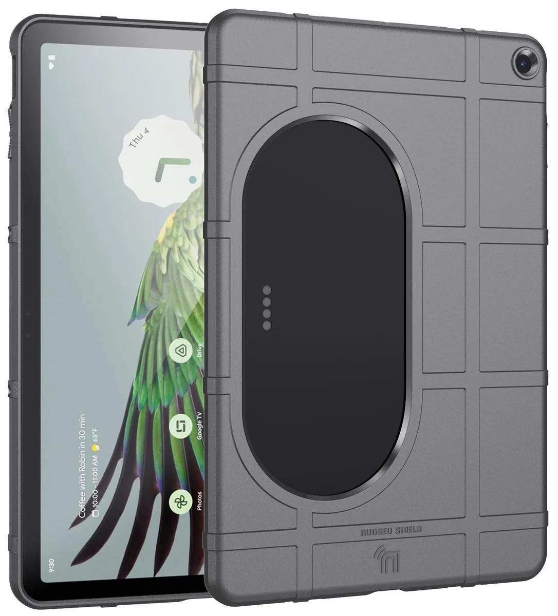 Nakedcellphone Nakedcellphone Special Ops Rugged Shield Tactical Case for Google Pixel Tablet (2023) Storm Gray — product photo