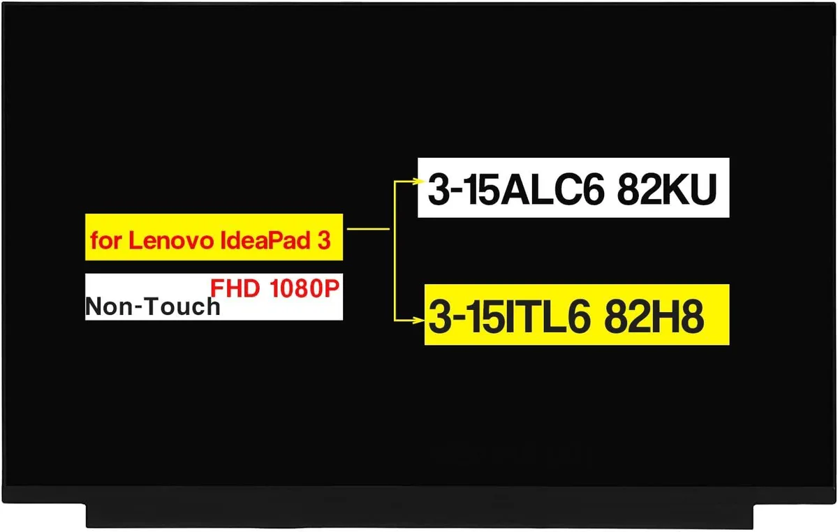NUOLAISUN NUOLAISUN 15.6" laptop screen 1920 x 1080 30 pins non-touch — product photo