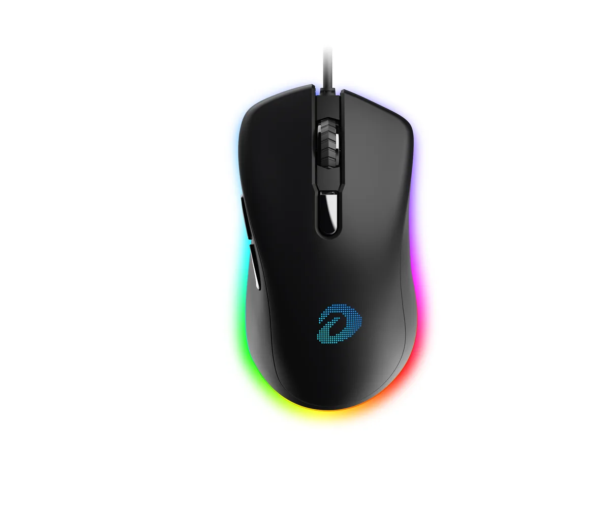 UNIWAY UNIWAY DAREU EM908 Wired Gaming Mouse 6000 DPI 6 Buttons RGB Black — product photo