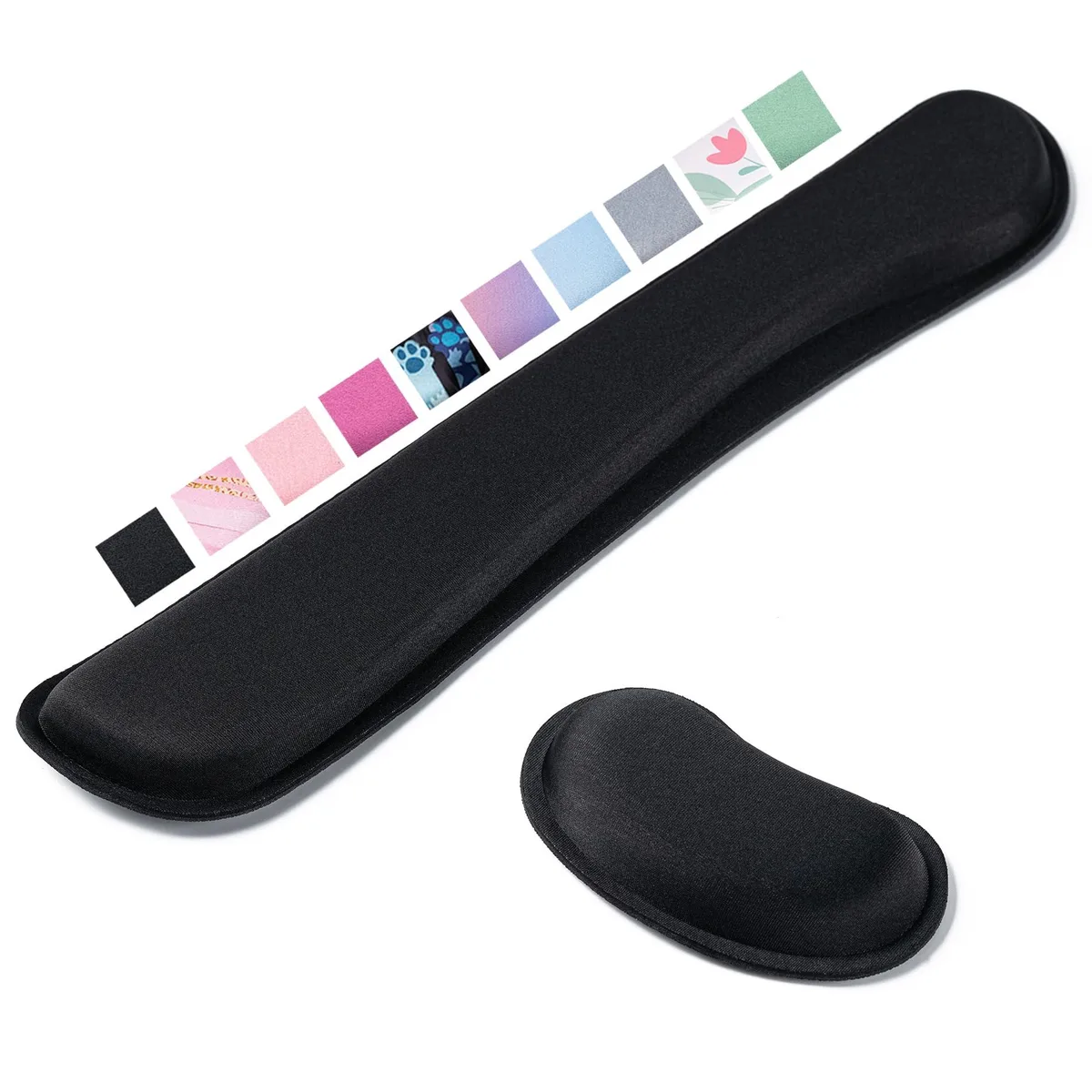  Hoewina 01 Wrist Rest 17.5 x 3.5 in Black — product photo