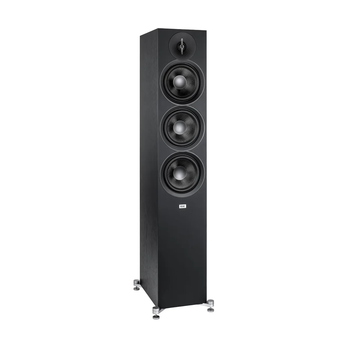 Elac Elac Debut 3.0 DF63-BK floorstanding speaker, Black Ash — product photo