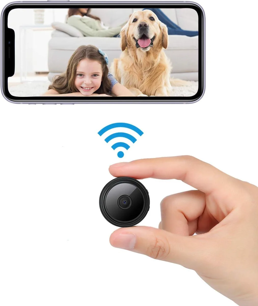 FANTEC FANTEC Mini Spy Camera 2.4G WiFi Home Safety — product photo