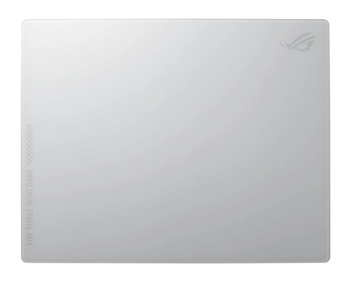 ROG Moonstone Ace L Glass Mouse Pad 500 x 400 mm Moonlight White — product photo