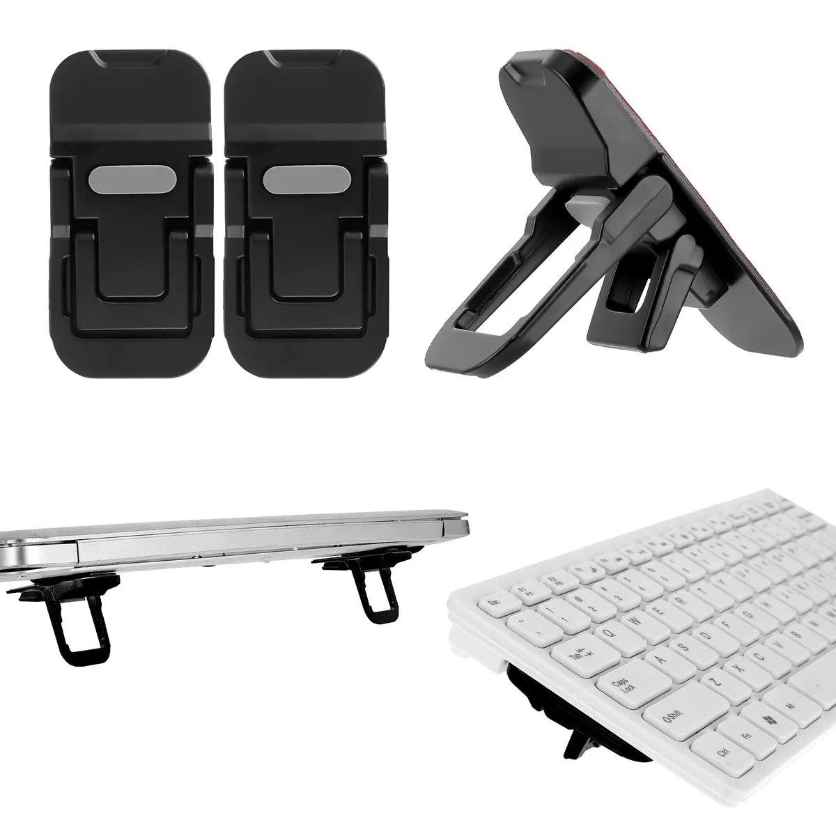  Bewudy 588668 Portable Keyboard Stand Pair Black — product photo