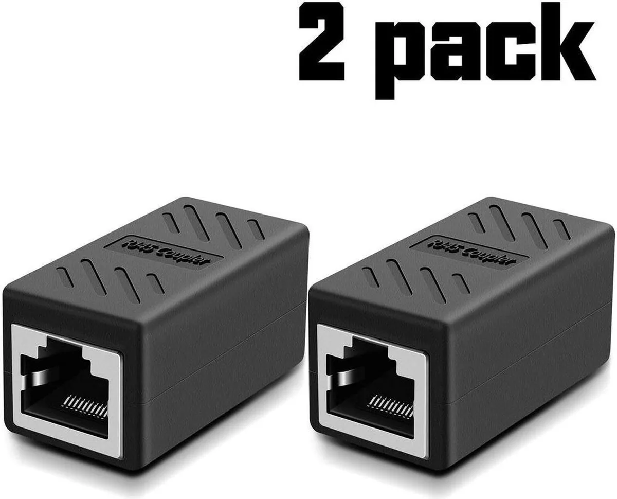 Vszerda Vszerda RJ45 Female to Female Network Coupler 2 Pack — product photo
