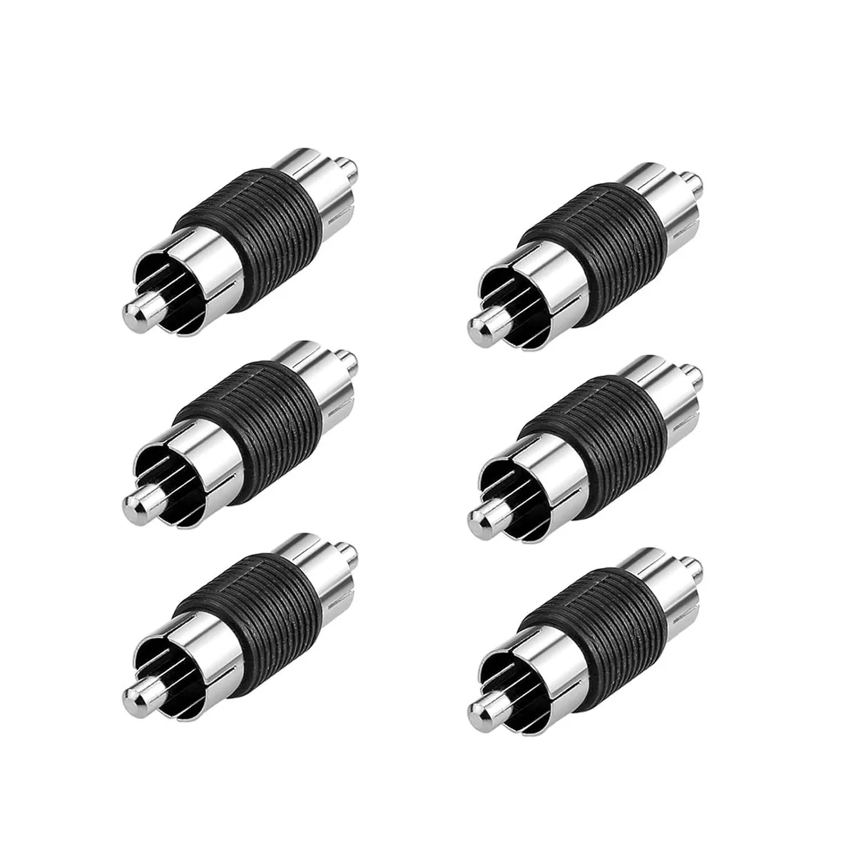 Boxwave Boxwave 6Pcs RCA Male to Male Audio Adapter — product photo