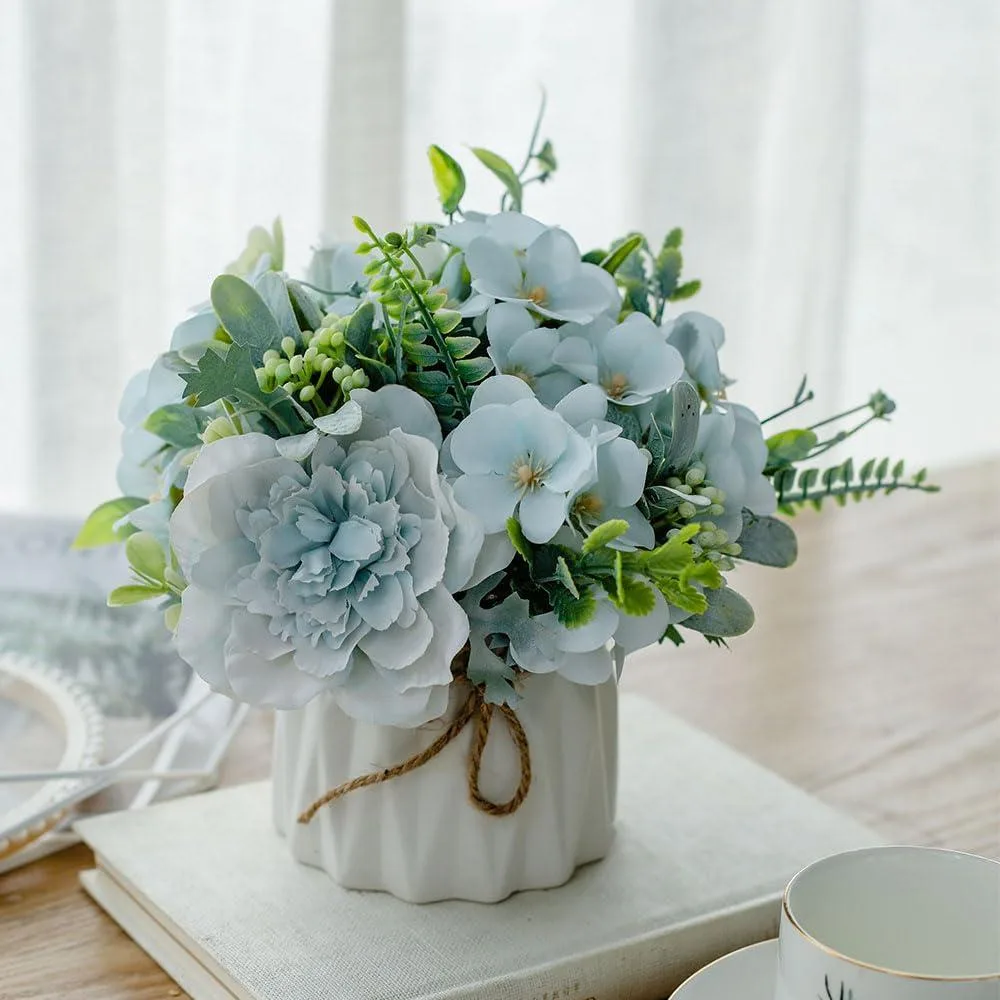  TKAS Floral Arrangement 50H x 15W x 15D Blue — product photo