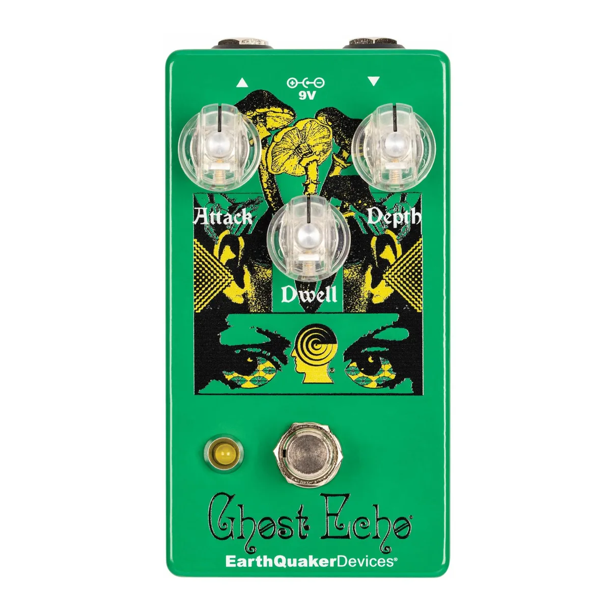 EarthQuaker Devices EarthQuaker Devices Brain Dead Ghost Echo Reverb Guitar Pedal — product photo