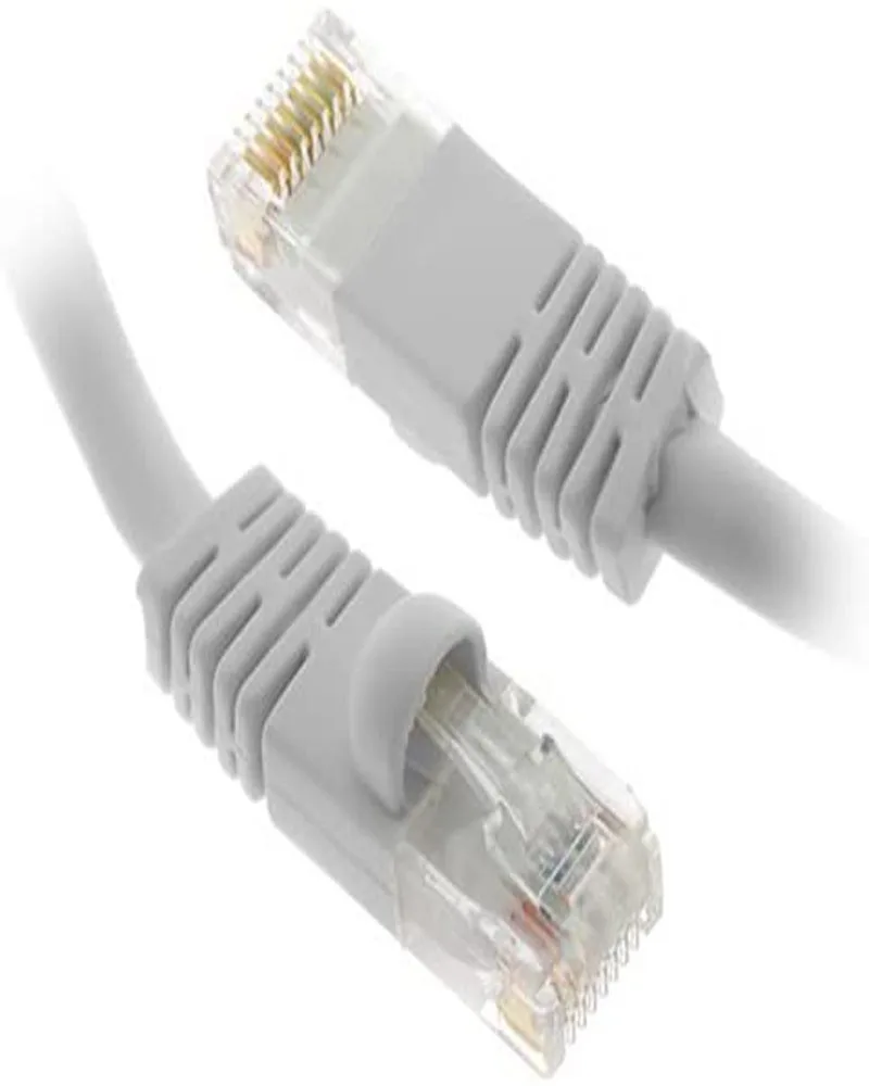 iKross iKross White Cat5e Network Cable 25ft Gold Plated — product photo