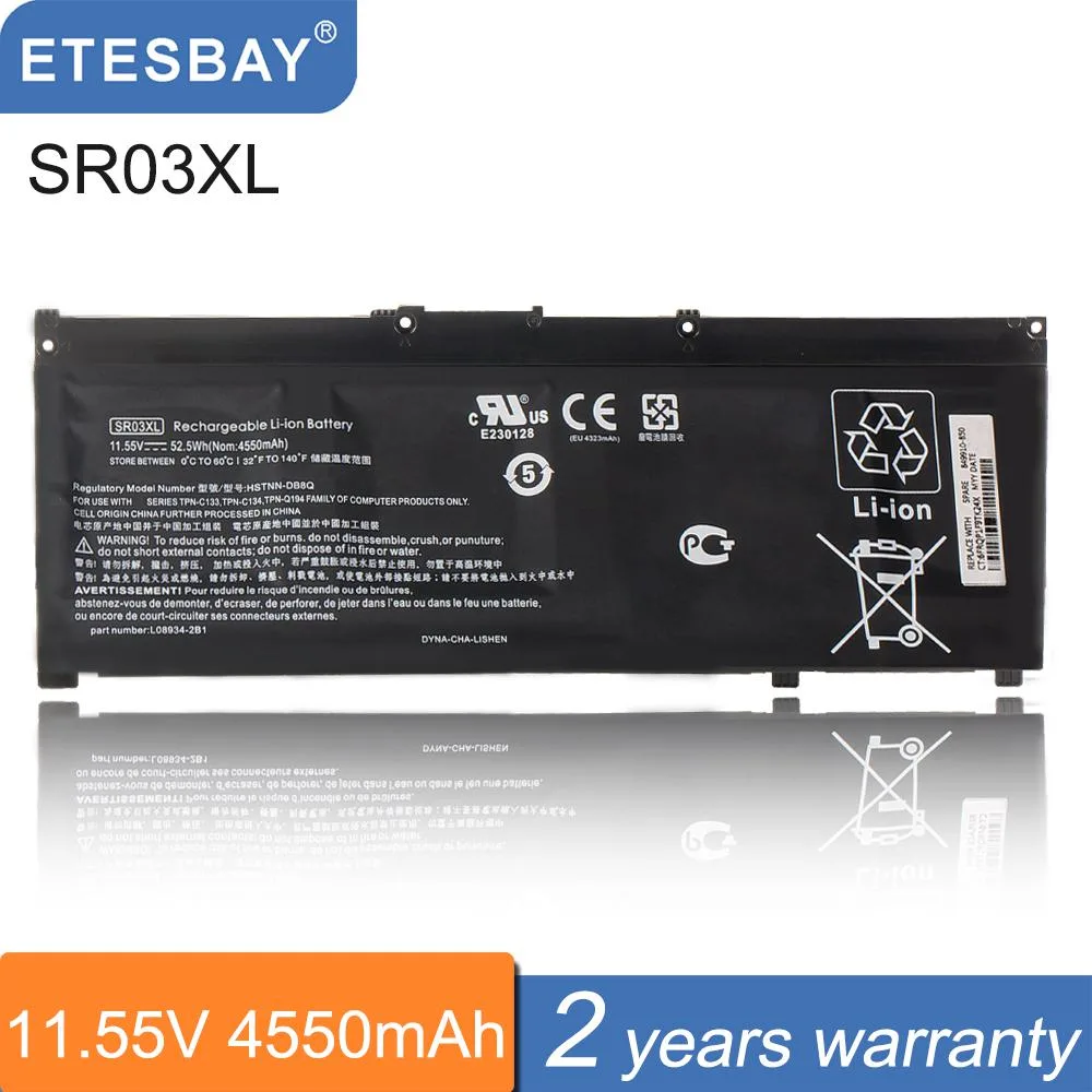 KingSener KingSener SR03XL laptop battery 4550mAh 11.55V — product photo