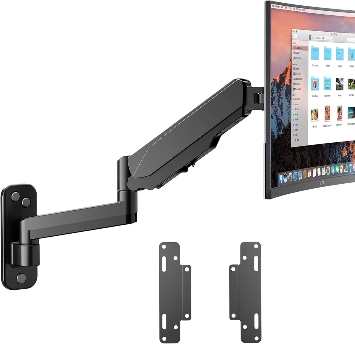 BFKK BFKK Gas Spring Monitor Wall Mount 13-35" 200x200mm 26.5lbs — product photo