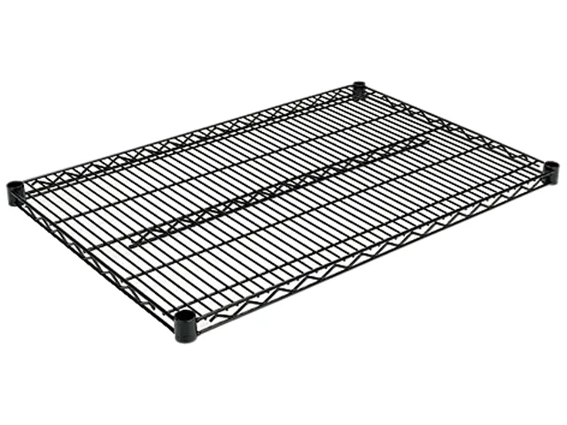 Alera Alera SW58-3624BL office furniture 36w x 24d black 2 shelves — product photo
