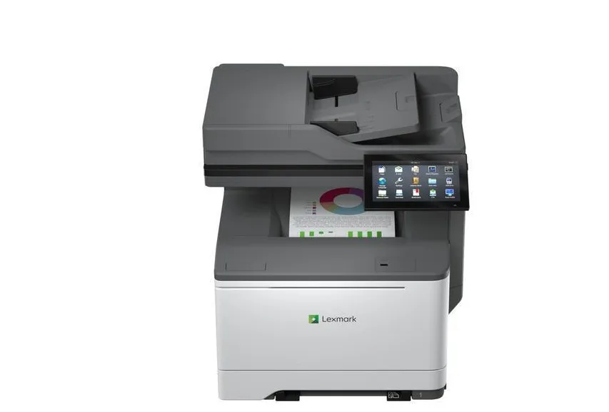 Lexmark CX635adwe colour laser multifunction printer with touch screen