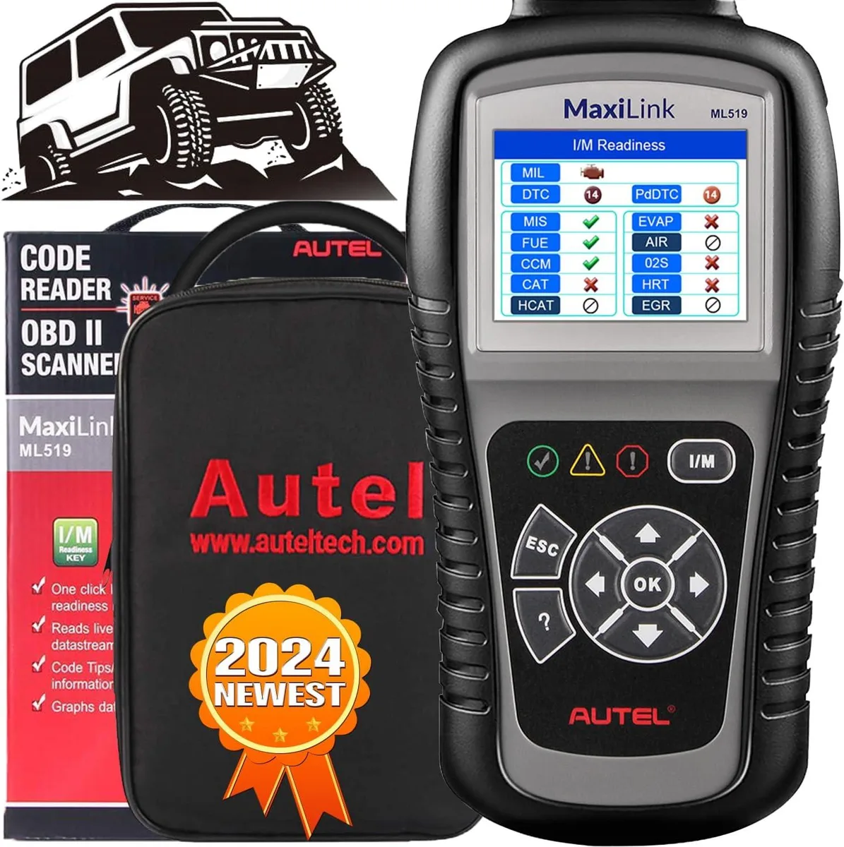 WUQ WUQ AL519 OBD2 scanner car electronics accessory — product photo